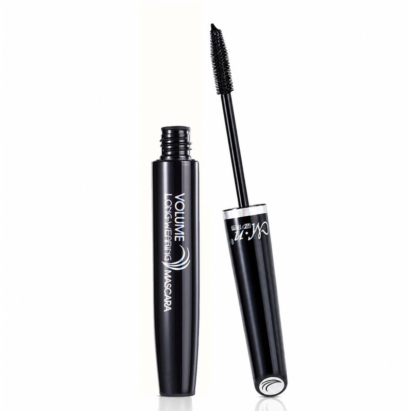 Me Now Black Mascara, 9ml, Volume Long-Wearing Lash Makeup, Flexible Silicone Brush, Rich Black Finish, Smudge-Resistant, Eye Makeup Tool for Daily Use 3Pcs - Image 1