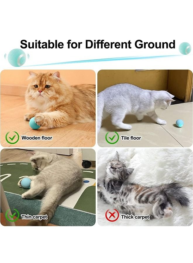 McDou Interactive Cat Ball Toy  Gravity Smart Roller Cat Ball  Cat Toys for Indoor Toys Automatic Pet Exercise Toys Electric Tumbler Cat Toys for Play Cats - Image 5