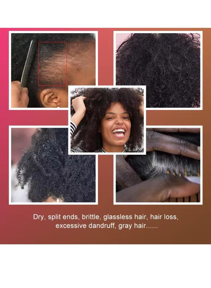Sevich 100ml Batana Oil Conditioner Natural 100% Raw Batana Oil Hair Care Conditioner Shines Revives Protects from Dryness Moisturizes Restores Hair and Repair Damaged Hair Conditioner - Image 3