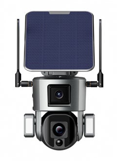 Crony كاميرا D5 4G-4K-8MP تعمل بالطاقة الشمسية ببطارية ربط مزدوجة PT كاميرا CCTV لاسلكية 8 ميجابكسل  - Image 3