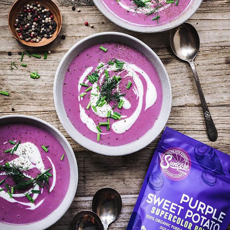 Suncore Foods Organic Purple Sweet Potato Supercolor Powder - 5 oz - Image 4