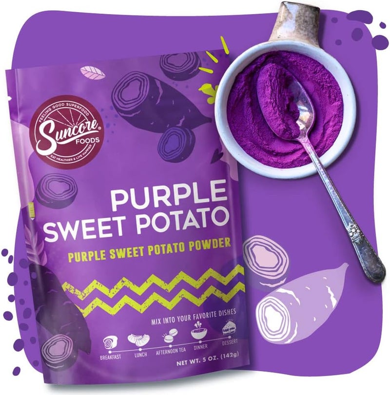 Suncore Foods Organic Purple Sweet Potato Supercolor Powder - 5 oz - Image 3