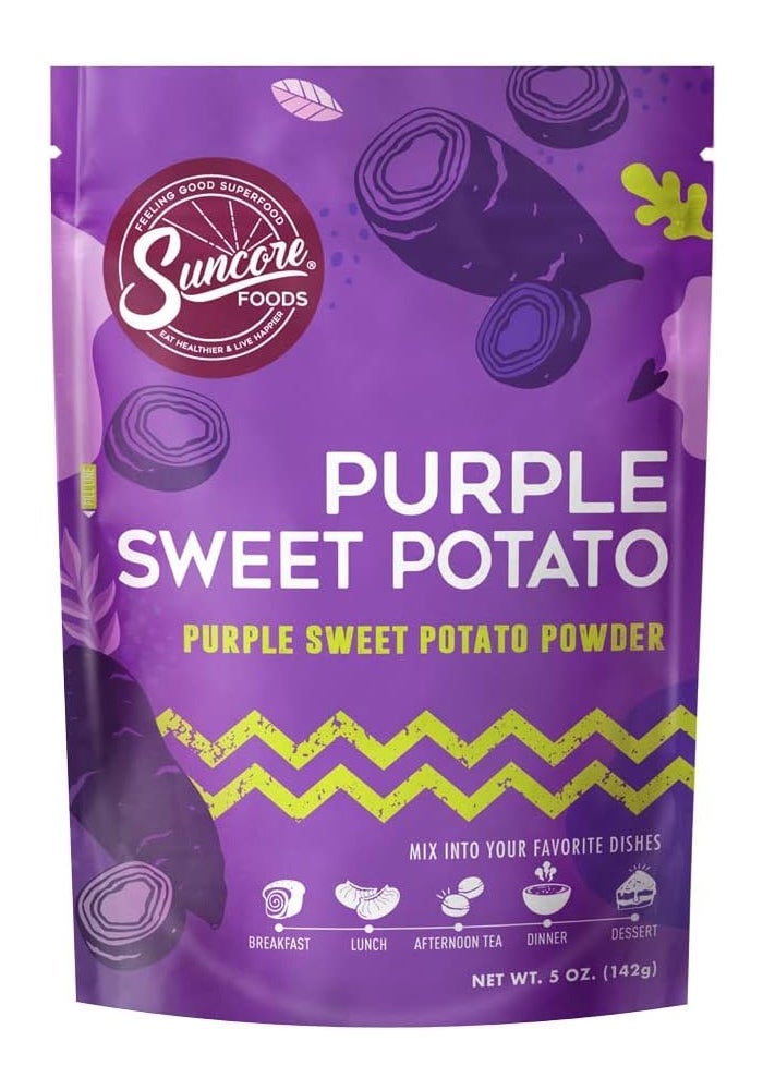 Suncore Foods Organic Purple Sweet Potato Supercolor Powder - 5 oz - Image 1