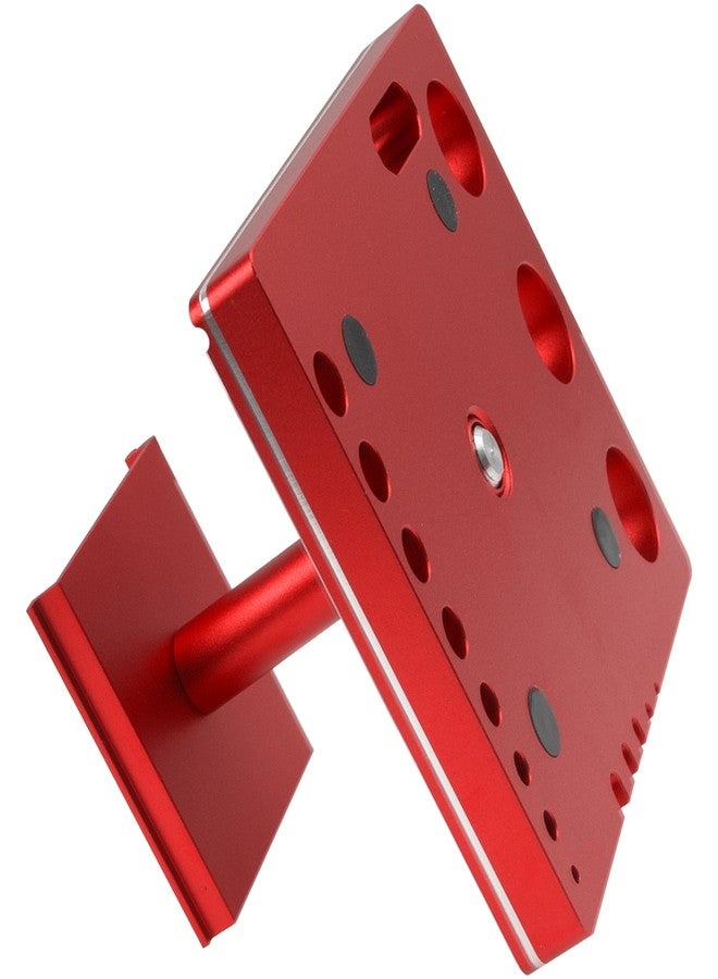 Vgoohobby RC Car Work Stand 360 Degree Rotation Repair Workstation Stand Kit Compatible with Traxxas TRX4M Axial SCX24 FMS FCX24 Wltoys 1/18 1/24 Scale RC Car (Red) - Image 5