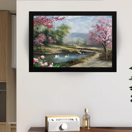 Masstone Wall Scenery for Living Room and Bedroom | Nature Painting With Frames 20x14 Inch | Framed Wall Decoration - Image 3