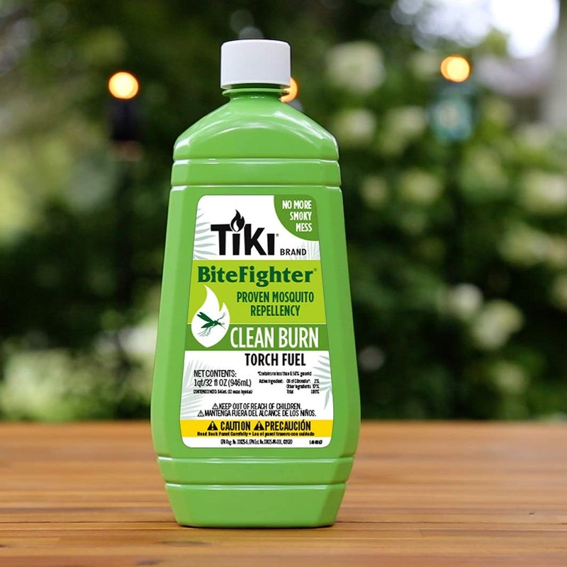 TIKI Brand Clean Burn BiteFighter Mosquito Repellent TIKI Torch Fuel for Outdoors - 32 oz, 1218071 - Image 4