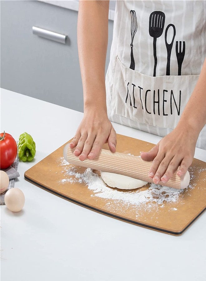 HEXONIQ® Professional Plastic Rolling Pin – Non-Stick Pizza & Dough Roller for Effortless Baking – 10.23” Time-Saving Pastry Tool for Cookies, Crusts & Bread – Food Safe & Durable, Cream, Pack of 1 - Image 2