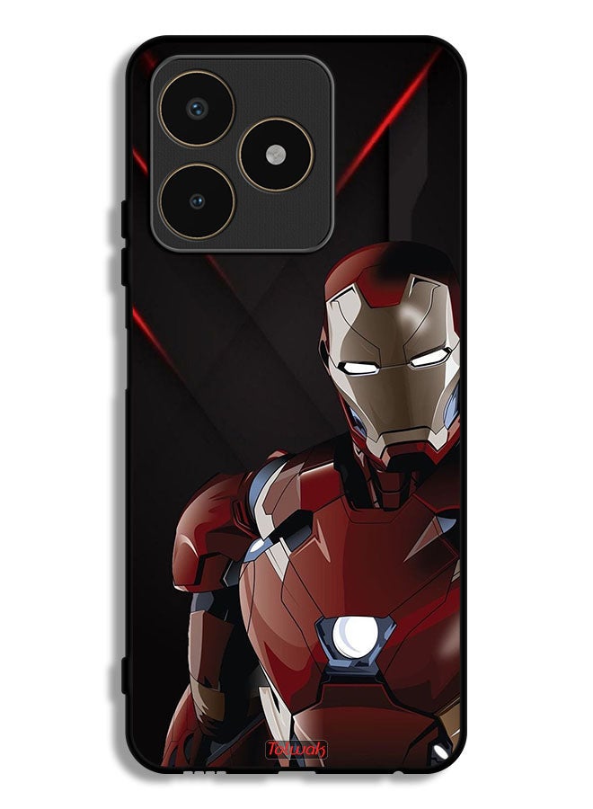 Tolwak Realme C53 Protective Case Cover Iron Man - Image 1