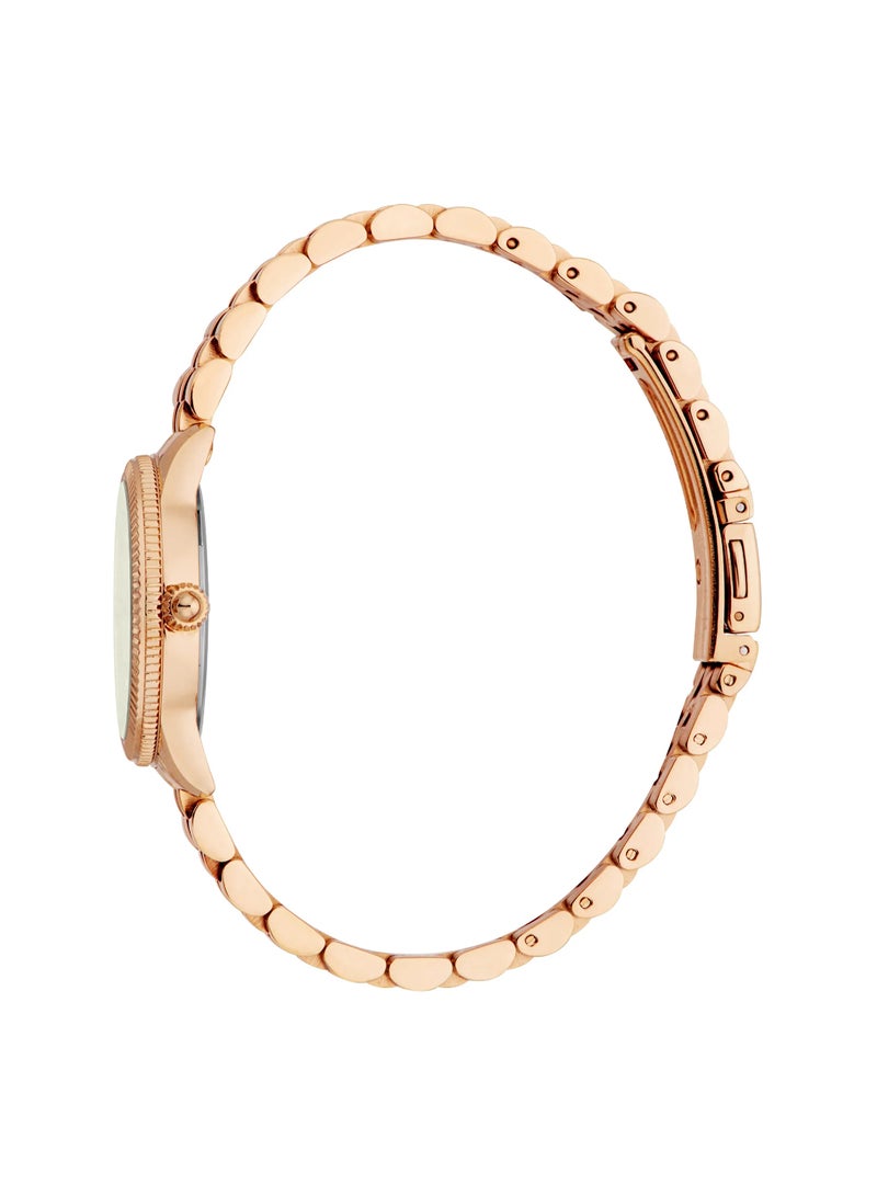 Just Cavalli ساعة نسائية ليدي لوفستراك فالنتاينز Jc1L315M0075 - كواتز أنثوي من الفولاذ المقاوم للصدأ 3 عقارب - Image 2