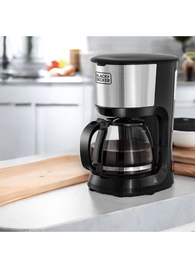 BLACK&DECKER 750W 10 Cup Coffee Maker/Coffee Machine With Glass Carafe For Drip Coffee  - Image 2
