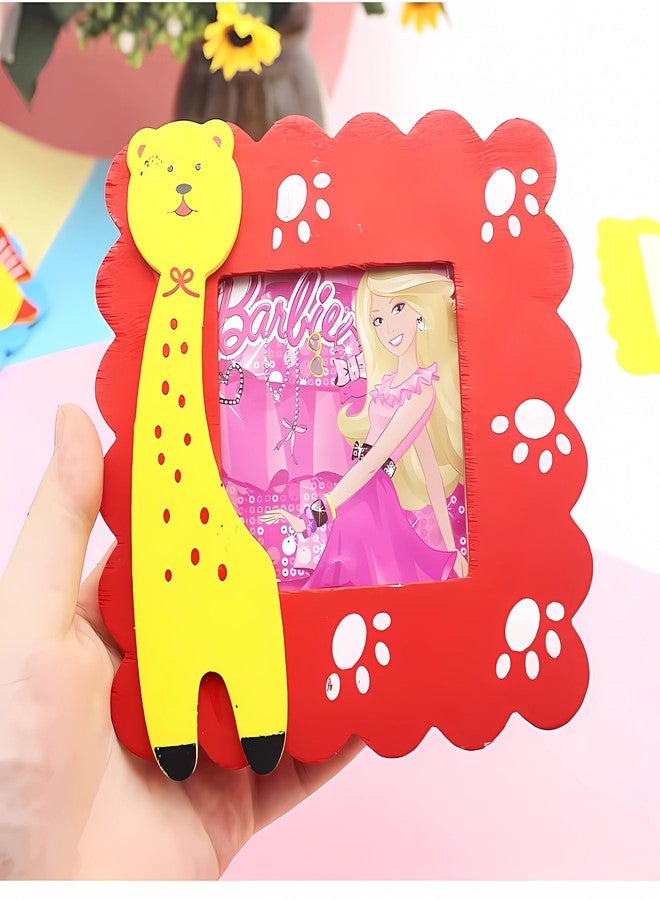 SILLYME 30pcs Cute Wooden Photo Frame for Return Gifts Birthday Party - Return gift for kids birthday party in bulk for girls boys - birthday return gift for kids age 6-10 6-12 years - Image 2