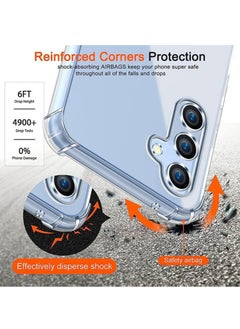 SNBFA Case Cover Compatible with Samsung Galaxy A54 5G, [Sweat-Proof] [Fingerprint-Proof] Shockproof Protective Phone Case for Samsung Galaxy A54 5G, Clear Cover  - Image 2