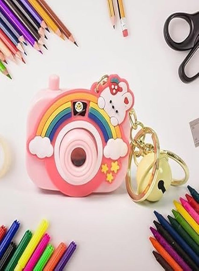 SHOPLUV Cute Cartoon Projection Camera Keychain Keyring For Bags,Car,Bike & Home Many Cartoon Image Slide Show With Push Button Key Chain With Ring Return Gift For Girls,Womens & Boys (Pack Of 1) - Image 4