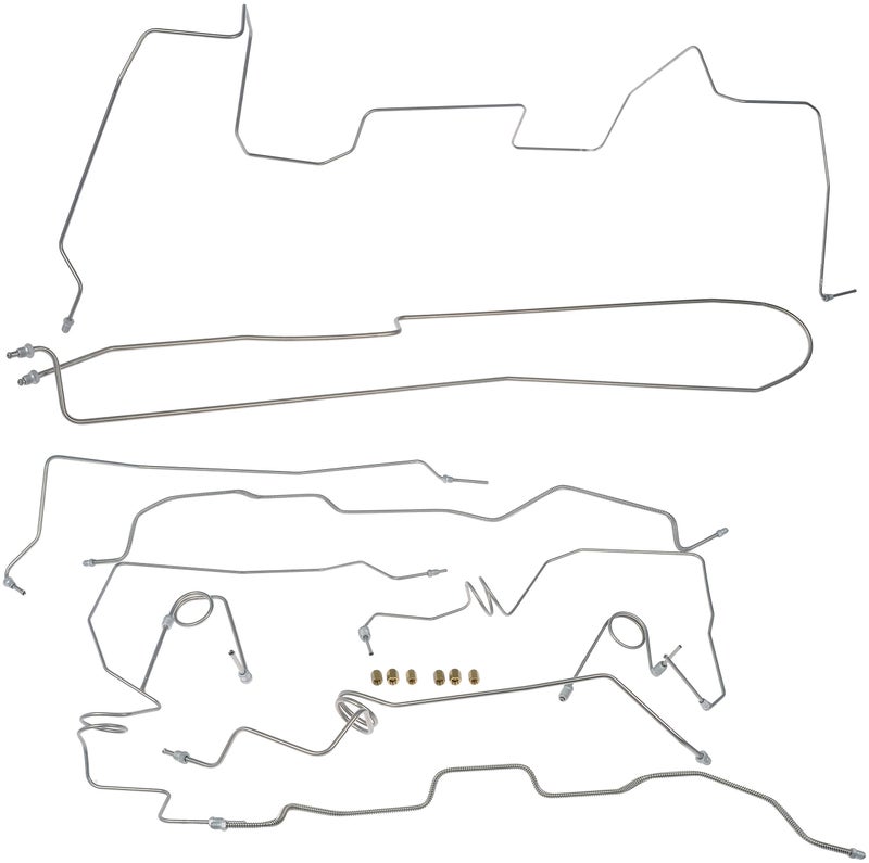 Dorman دورمان 919-242 خطوط فرامل مسبقة التشكيل من الفولاذ المقاوم للصدأ متوافقة مع بعض طرازات شيفروليه / جي إم سي (إصلاح OE) - Image 5