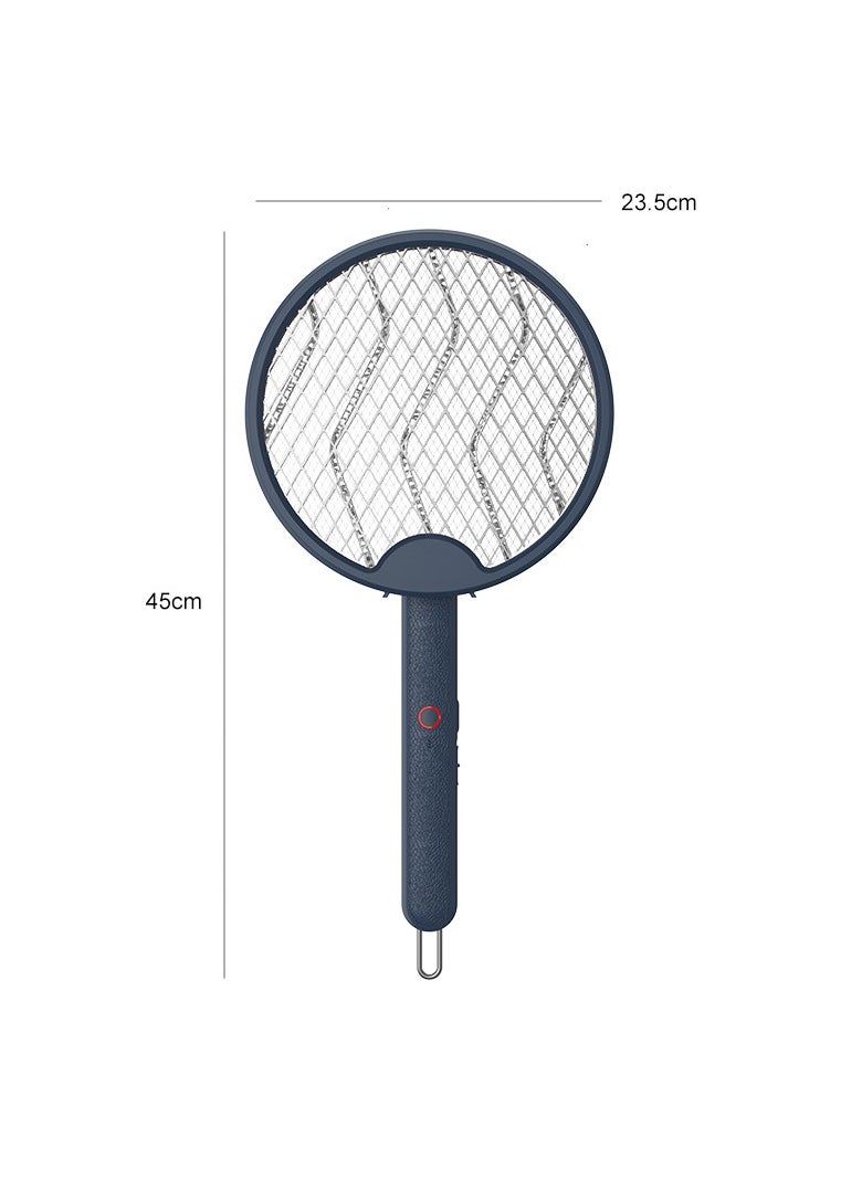 Spaceshoop Electric Fly Swatter Insect Killer, 4-in-1 Electric Mosquito Swatter 3000 V/500 mAh UV Mosquito Lamp, USB Electric Fly Catcher, Insect Trap for Indoor and Outdoor Use  - Image 5