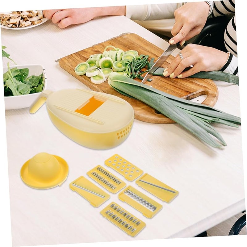 Happyyami Ergonomic Carrot Potato Cucumber Shredder Reusable Kitchen Gadget Wear Resistant Comfortable Grip - Image 5