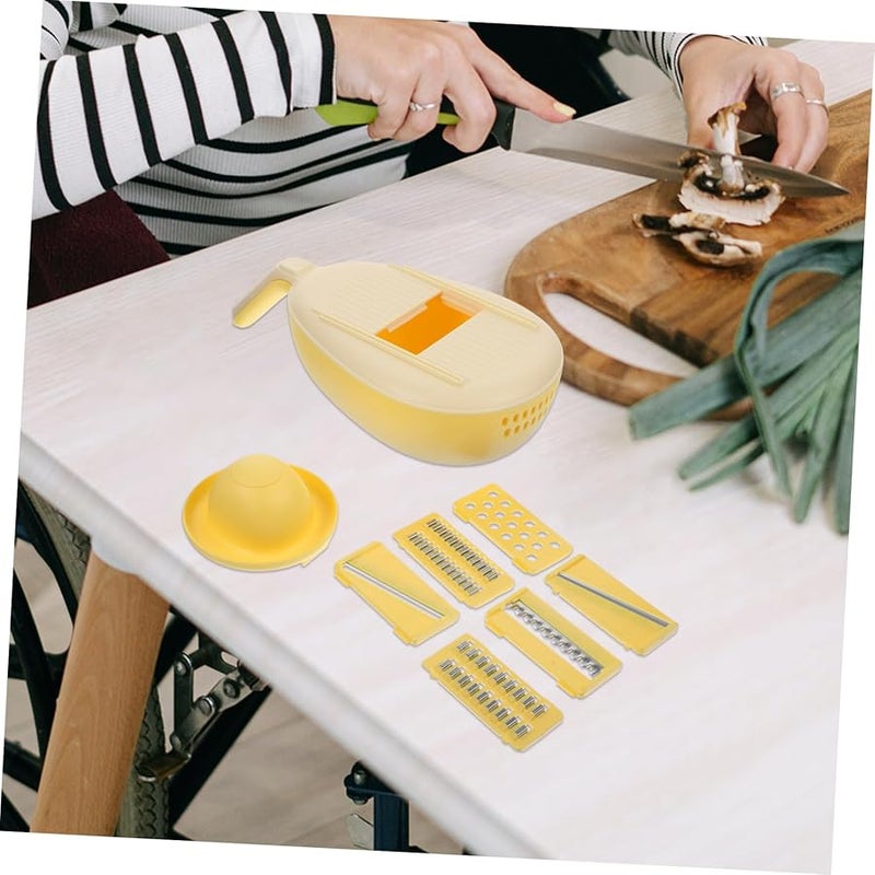 Happyyami Ergonomic Carrot Potato Cucumber Shredder Reusable Kitchen Gadget Wear Resistant Comfortable Grip - Image 4
