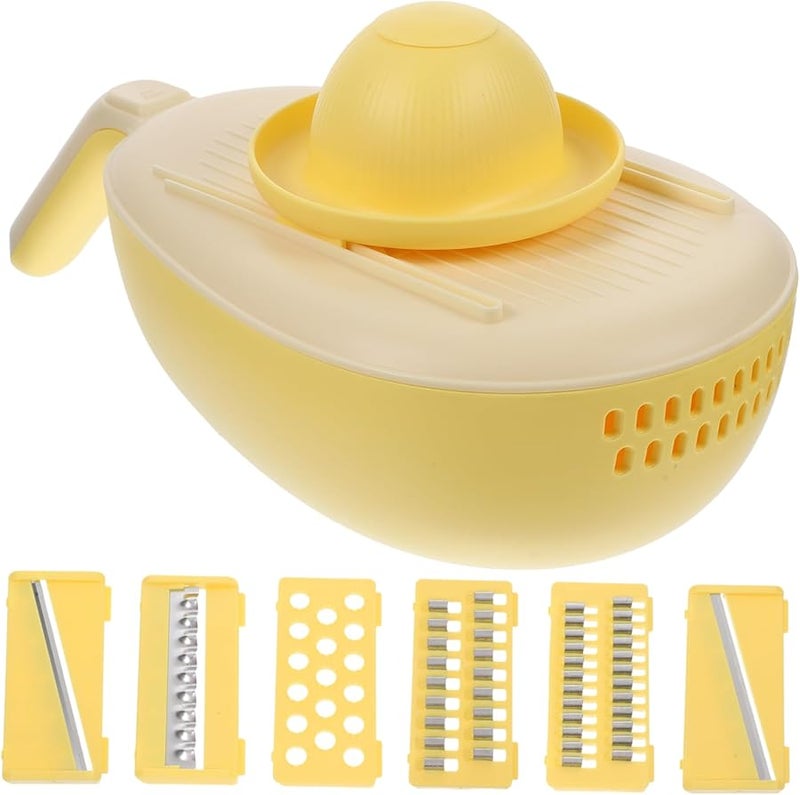 Happyyami Ergonomic Carrot Potato Cucumber Shredder Reusable Kitchen Gadget Wear Resistant Comfortable Grip - Image 2