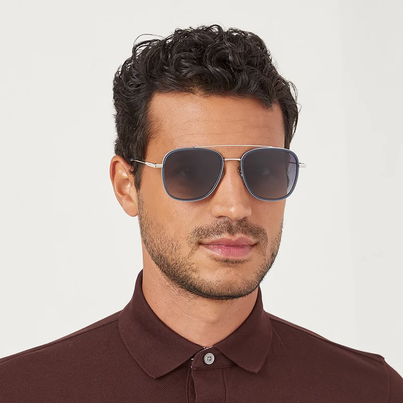 30Sundays Men's 30Sundays SQUARED AWAY - Aviator - Full Rim - Sunglasses
