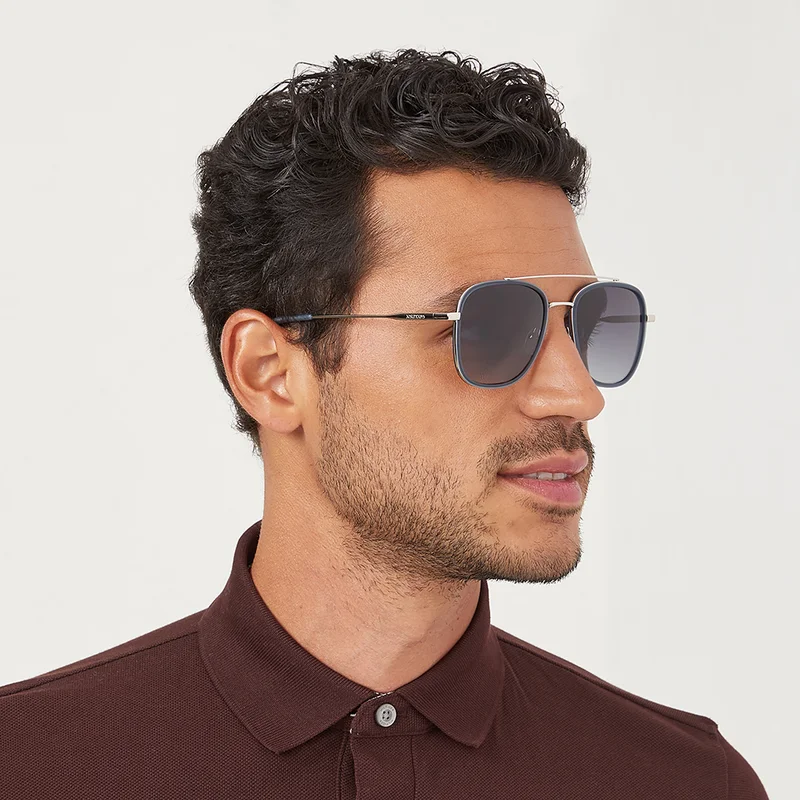 30Sundays Men's 30Sundays SQUARED AWAY - Aviator - Full Rim - Sunglasses
