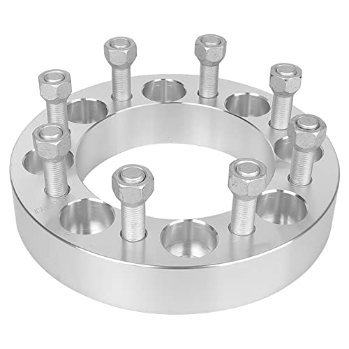 BRTEC 1.5"سمك/ 8x165mm نمط مسمار العجلة/ القطر الداخلي: 130mm فواصل العجلات متوافقة مع شيفروليه سيلفرادو 2500 3500 HD، ومع GMC سييرا 2500 3500 يوكون XL 2500، ومع 03-09 هامر H2 2 قطع - Image 4