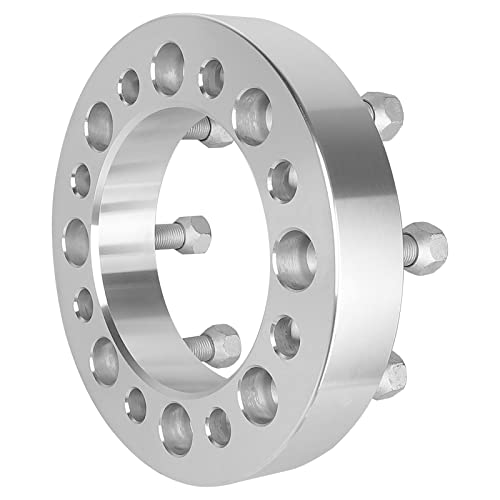 BRTEC 1.5"سمك/ 8x165mm نمط مسمار العجلة/ القطر الداخلي: 130mm فواصل العجلات متوافقة مع شيفروليه سيلفرادو 2500 3500 HD، ومع GMC سييرا 2500 3500 يوكون XL 2500، ومع 03-09 هامر H2 2 قطع - Image 3