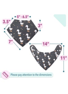 Mr. Pen Mr. Pen- 8 Pack Baby Bibs - Drool, Bandana Bibs for Toddler Boys & Girls  - Image 3