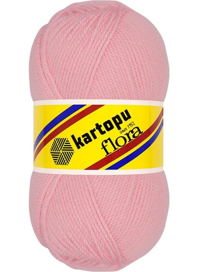 Kartopu Flora Slippers Socks Hand Knitting Yarn 100 gr 
