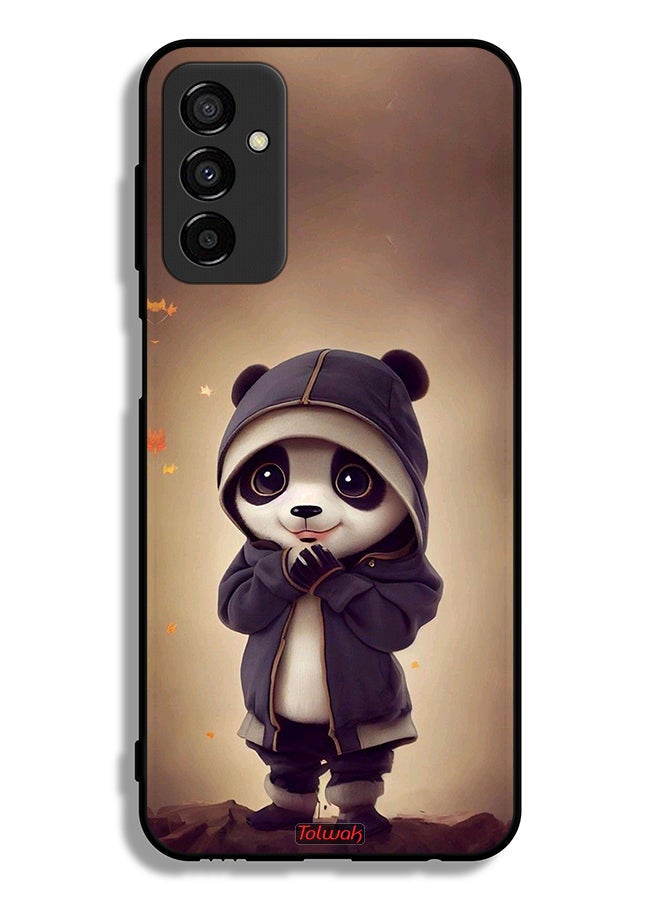 Tolwak Samsung Galaxy M23 Protective Case Cover Cute Little Panda - Image 2