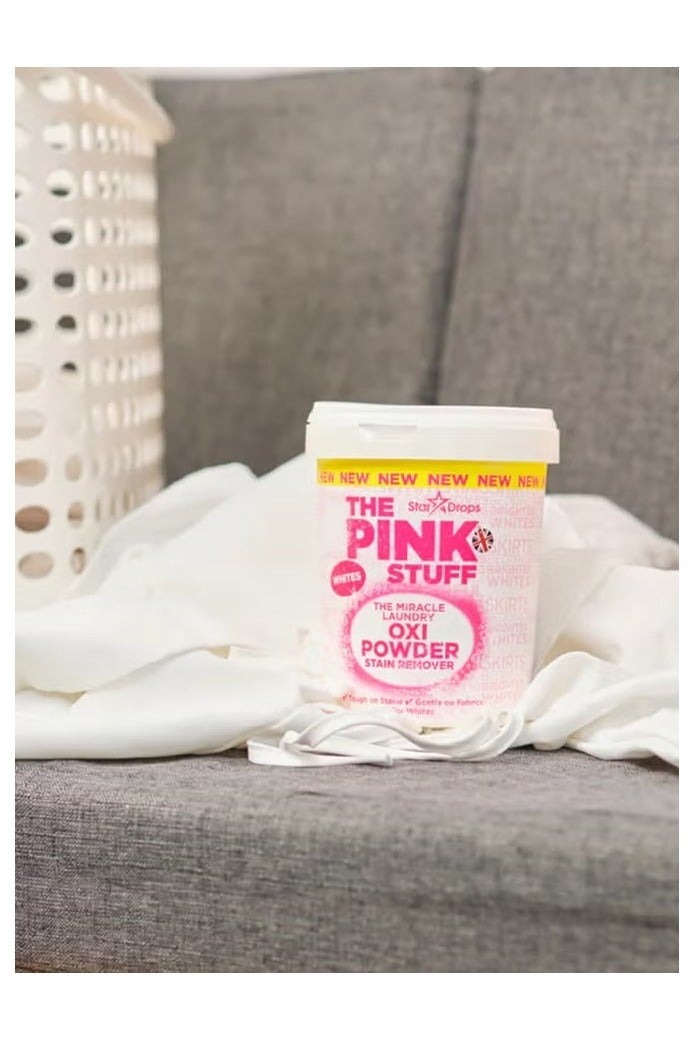 ذا بينك ستاف مسحوق الغسيل مزيل البقع  أوكسي المنظف المعجزة للملابس البيضاء 1 كجم - Image 3
