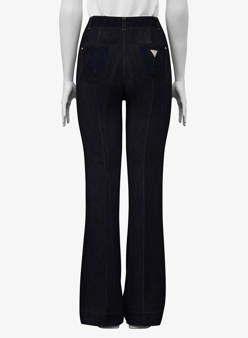 جس Colette Long Sleeve Rib Top