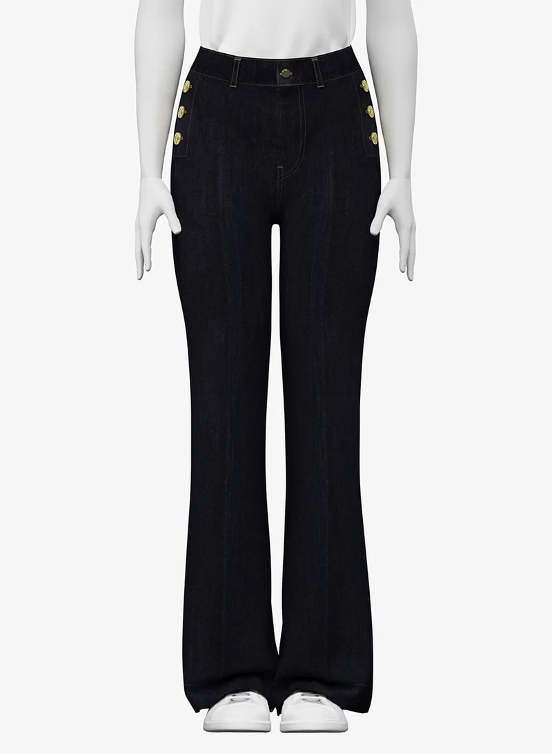 جس Colette Long Sleeve Rib Top