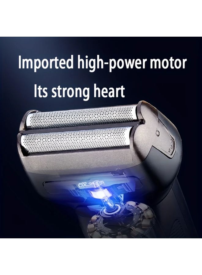 3 In 1 USB Rechargeable Mens Electric Razor For Face Nose Hair Precision Trimmer - Image 5