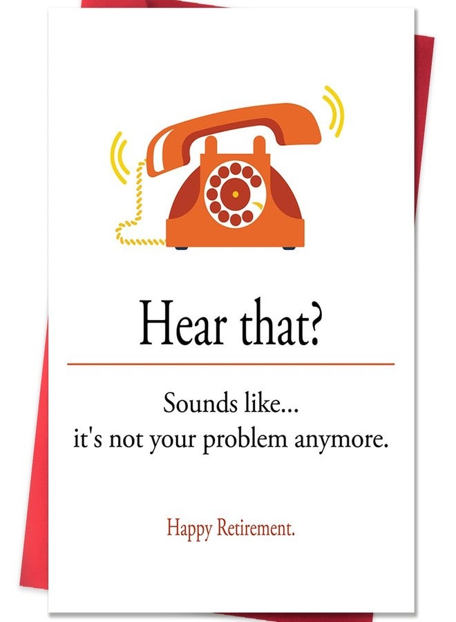 Beixian Funny Retirement Gifts for Women Men, Humor Retirement Leaving Card for Him Her Retired Friends Boss Teachers Nurses Dad Mom - Image 1
