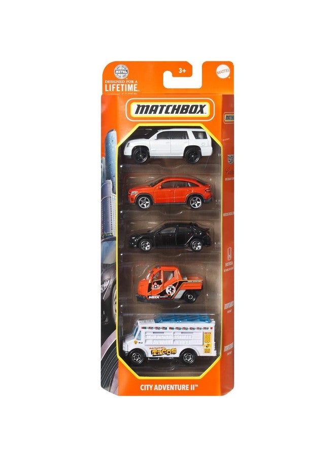 MATCHBOX Matchbox 5 Pack City Series City Adventure II  - Image 1