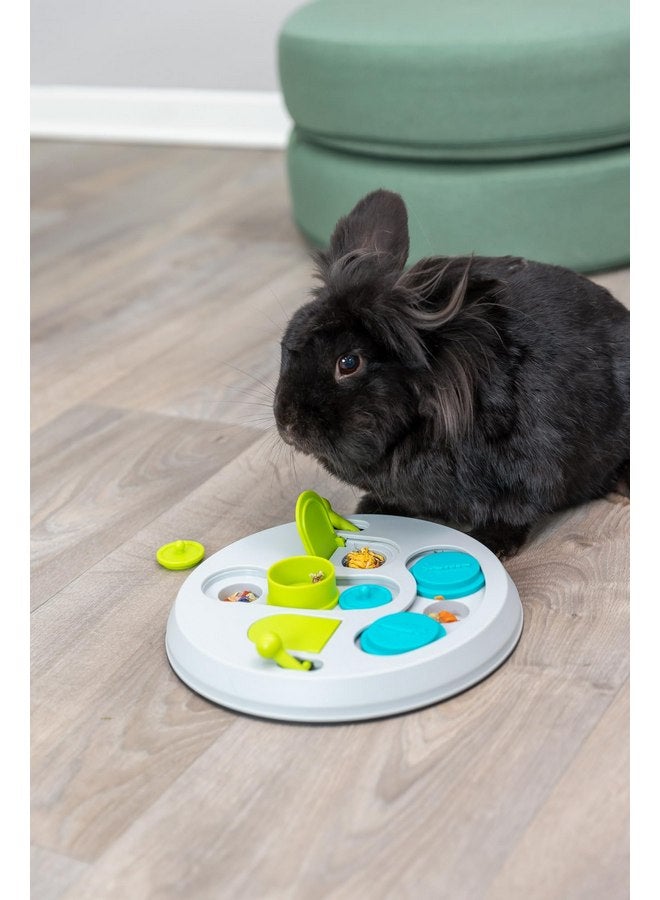 TRIXIE Hide N Slide Rabbit Activity - Small Animal Interactive Toy for Mental Stimulation, Enrichment, Hide and Seek, Brain Teaser, Enhances Cognitive Development - Image 3