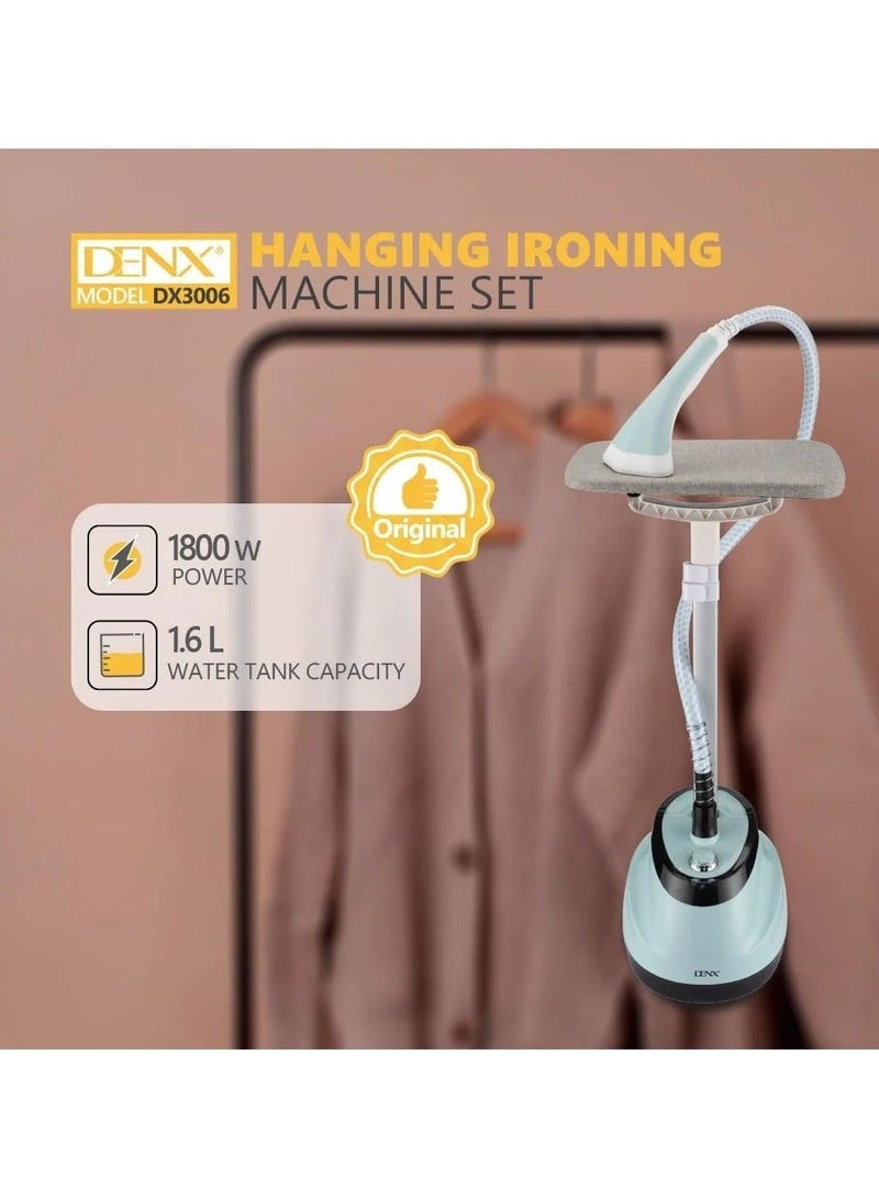 دينكس مكواة ملابس معلقة DX3006، بخار قوي 1800 واط - Image 1