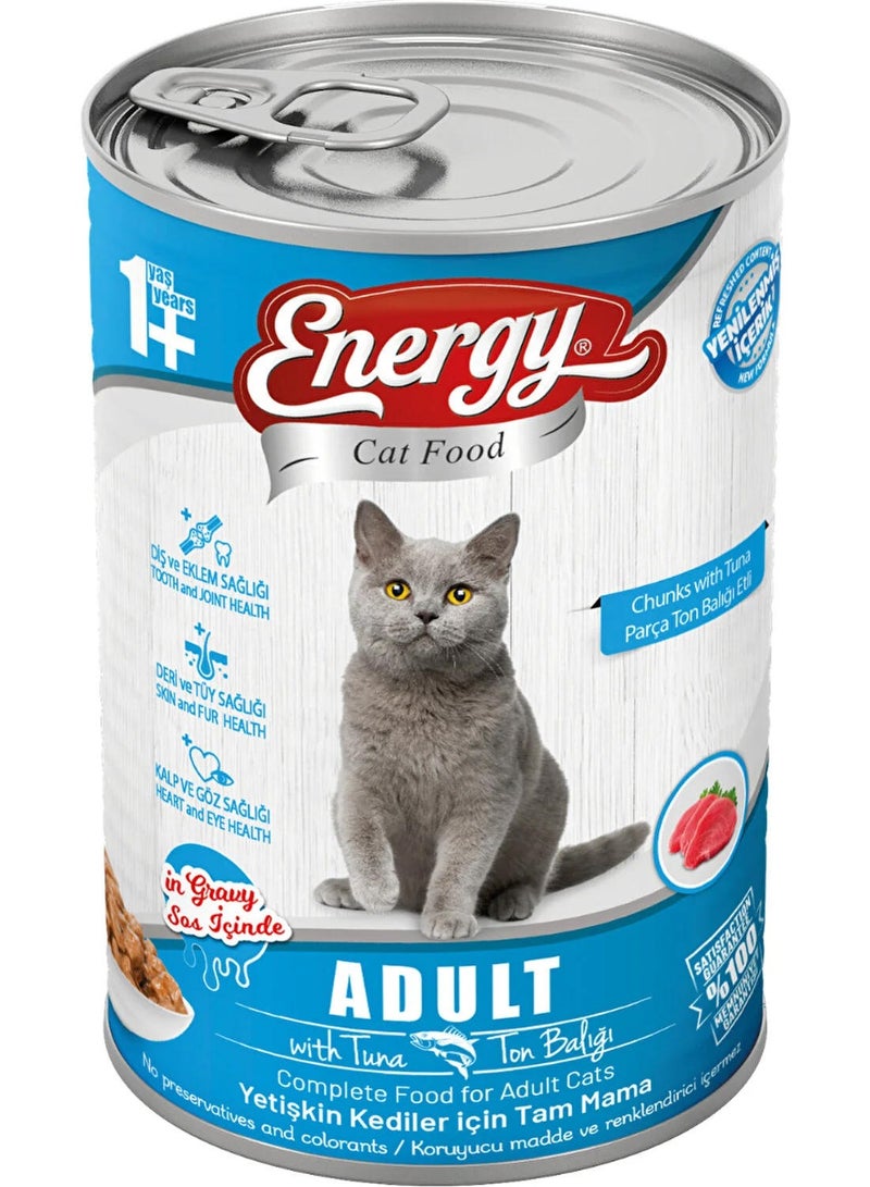 Energy Adult Cat Food With Tuna 400 G