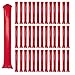 ROSEBB 40pcs Round headTeam Spirit Boom Sticks Thunder Sticks Cheering Sticks Team Spirit Plastic Cheerleading Spirit Stick Clapper Inflatable Noise Maker Sports Supply Red - Image 2