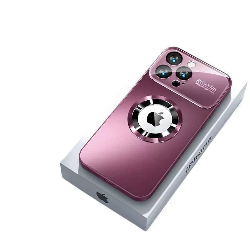 غطاء MagSafe | Plum | حماية من السقوط | TPU+Glass | مقاوم للصدمات لـ iPhone 14 / 14 Plus / 14 Pro / 14 Pro Max - Image 1