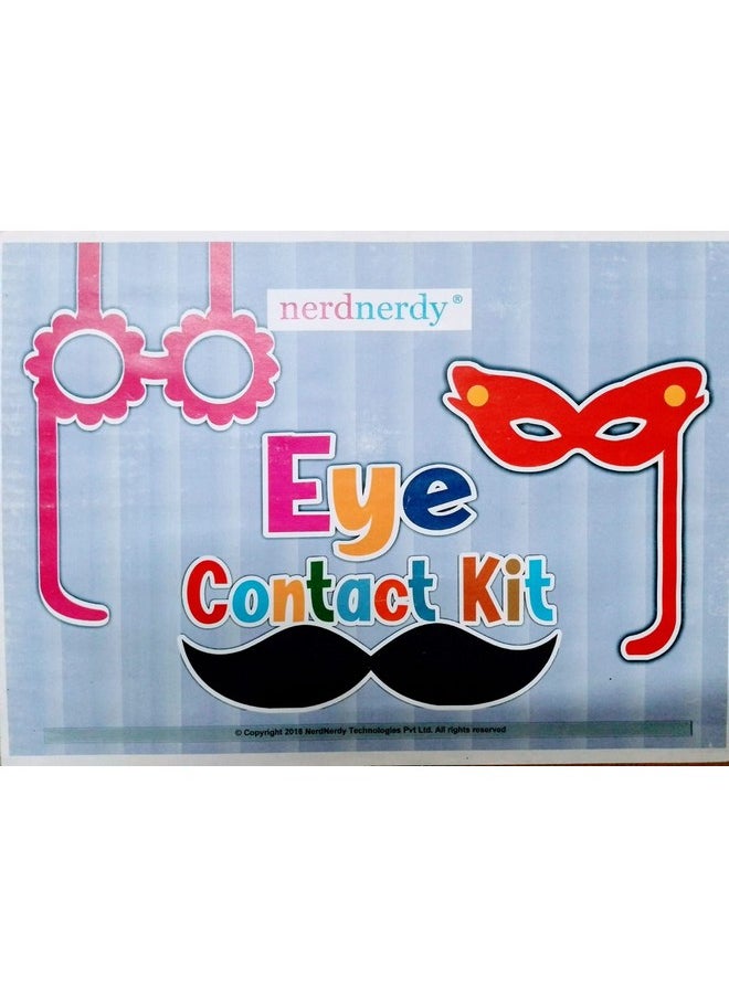 nerdnerdy NerdNerdy Eye Contact Kit (Small version)/sensory toys for speech therapy|for speech delay in kids|smart book for kids autism|autism board game for speech development|iq games |educational toys for kids 5 years|aba therapy materials  - Image 1