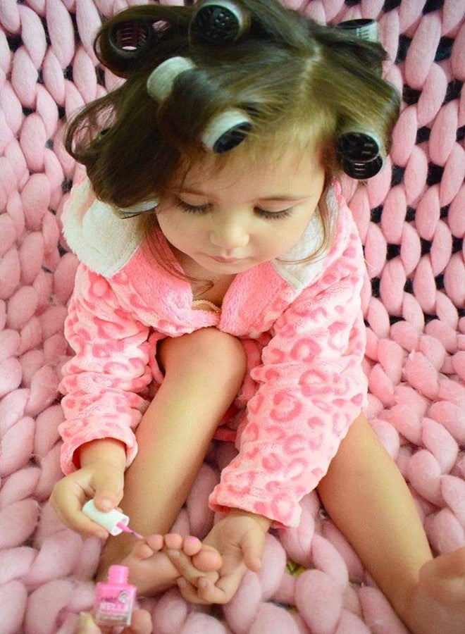 Miss Nella Pink MANICUTE- kids nail kit + 2 Miss Nella peel off polish, nail stickers, tattoos, nail filer & toe separators- all designed foe children hands & toes - Image 5