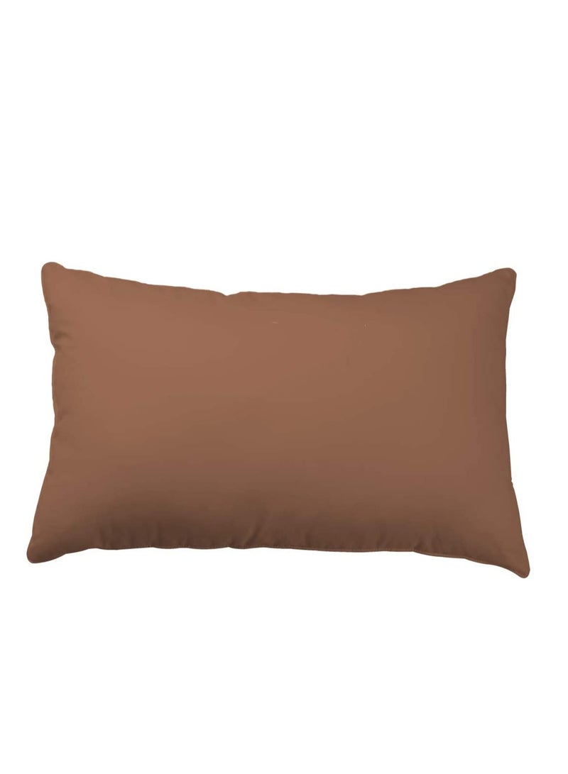 Sleep night Pack Of 2, Soft Plain Pillow 1KG, Polyester, Size 50X75 Cm,  - Image 2