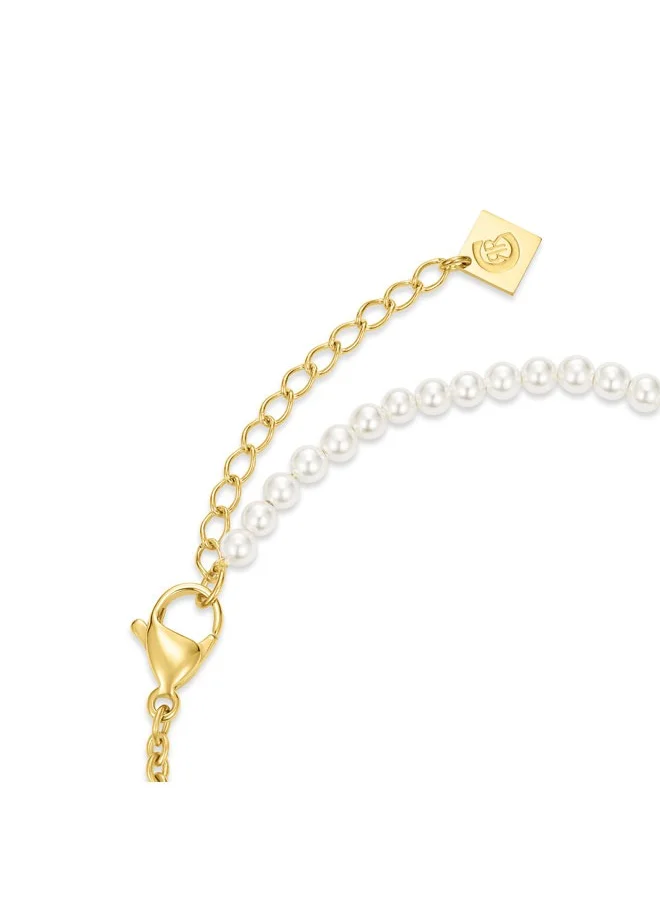 شيروتي 1881 Alessia Gold Plated with Pearls Crystals Bracelet for Women