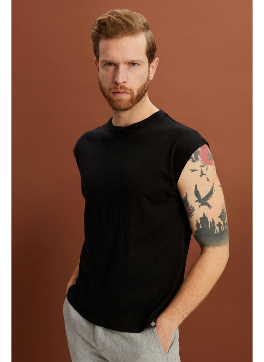 Alexander Gardi Cotton Sleeveless T-Shirt (E21-71000)  - Image 1