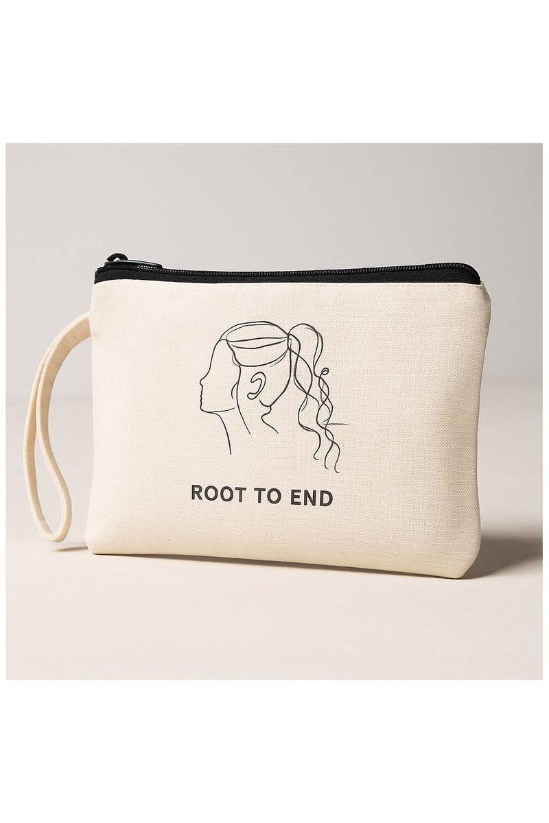 Root To End ,R1 silk solution 150ml & Root to End Dry Shampoo - 200 ml & Make Up Bag Bundle - Image 4