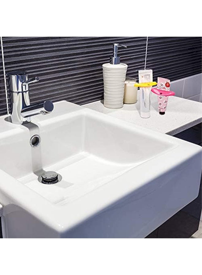 4 Pieces Toothpaste Tube Squeezer Dispenser Tool Toothpaste Rollers Clips for Hand Cream, Paint Tubes, Cosmetics, Bathroom - Image 5