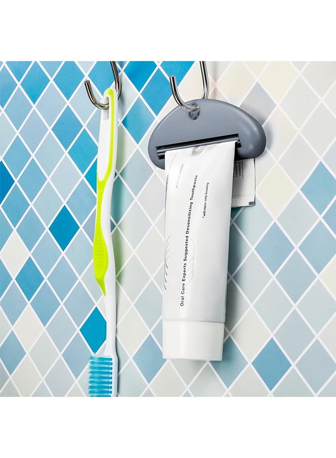 4 Pieces Toothpaste Tube Squeezer Dispenser Tool Toothpaste Rollers Clips for Hand Cream, Paint Tubes, Cosmetics, Bathroom - Image 3