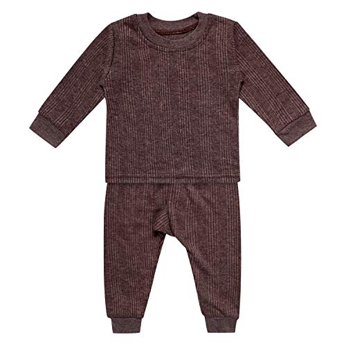 superminis Baby Thermal Top and Pyjama Set - Round Neck, Full Sleeves, Winter Wear Suit for Infants, Girls, Boys (18-24 Months) Pack of 2 - Image 2