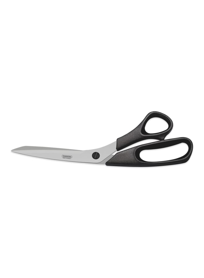 TRAMONTINA TRAMONTINA Heavy-Duty Stainless Steel Sewing Scissors - SUPER-CORT Precision Cut with Black Ergonomic Handle, Ideal for Fabric & Crafting, 25CM Length, 1 Piece  - Image 1